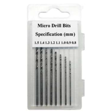 FINE-ART MODELLING DRILLS 0,8 - 1,5 mm (FA-522)