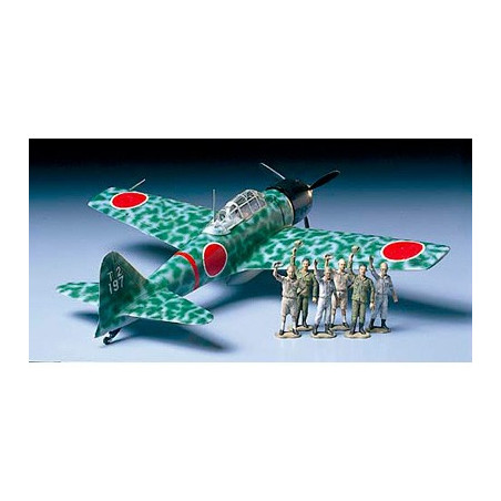 TAMIYA 1/48 MITSUBISHI A6M3 ZERO FIGHTER (61025)
