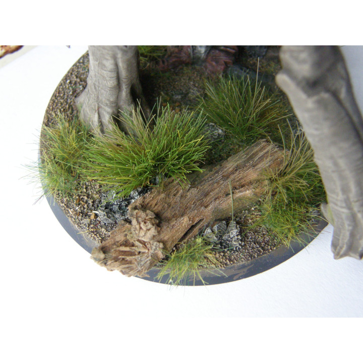 MM STICK WITH GRASS 12 mm GREEN (266) - 2 pieces