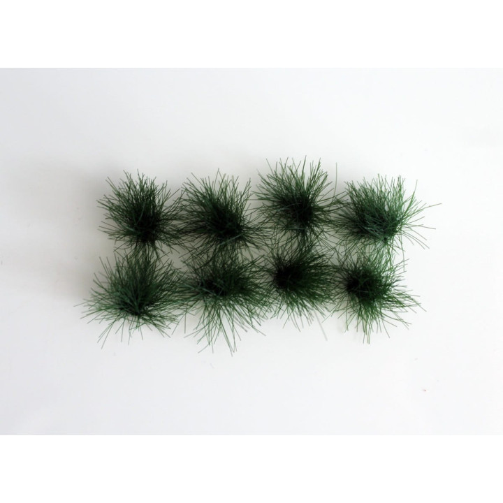MM KĘPKI Z TRAWĄ 12 mm CIEMNA ZIELEŃ (261) - 2 sztuki