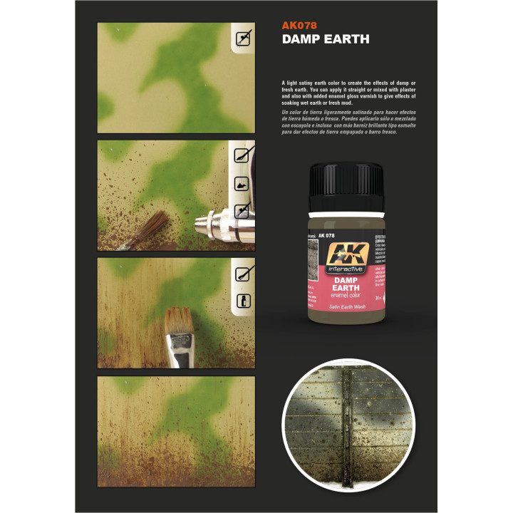 AK  078 DAMP EARTH 35ml
