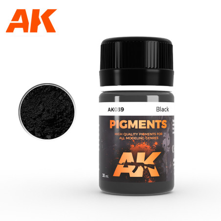 AK  039 BLACK PIGMENT 35ml
