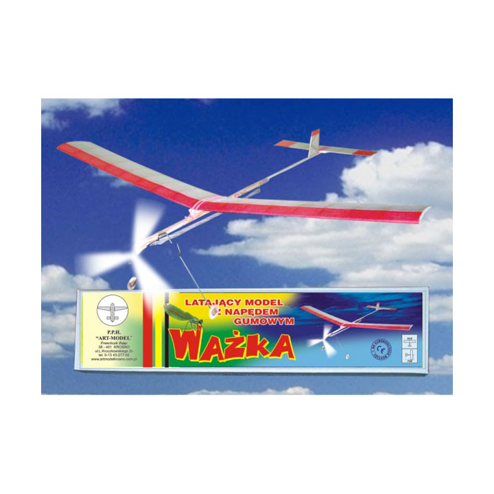 MOD. RUBBER POWERED DRAGONFLY ( ART -MODEL )
