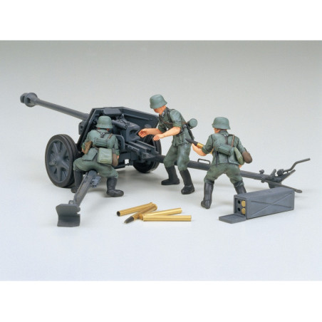 TAMIYA 1/35 NĚMECKÝ ANTITANKOVÝ DĚL 75mm A.T.G. (35047)