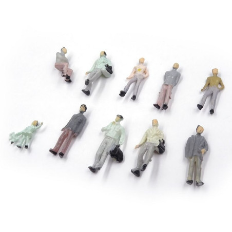 RS LIDÉ FIGURKY 10 ks H0 / 1:87 (0730)