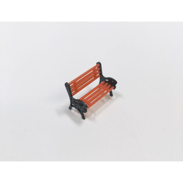 RS PLATFORM BENCH / PARK BENCH H0 / 1:87 (0733)