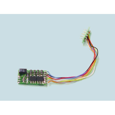 PIKO 56122 DEKODER JAZDY I OŚWIETLENIA   8 - PIN / do lokomotyw DCC
