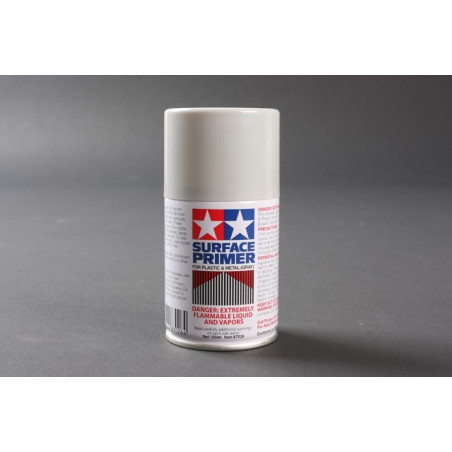 TAMIYA SUPER SURFACE PRIMER PLASTIC /    METAL GRAY (87026)