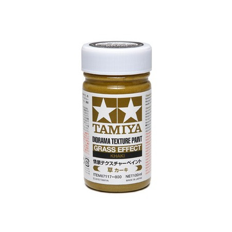 TAMIYA TEXTURE PAINT-GRASS KHAKI (87117)