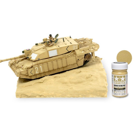 TAMIYA TEXTURE PAINT- GRIT EFECT LIGHT   SAND (87110)