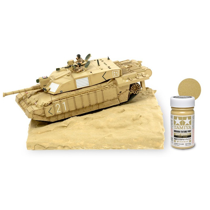 TAMIYA TEXTURE PAINT- GRIT EFECT LIGHT   SAND (87110)