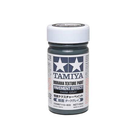 TAMIYA TEXTURE PAINT-PAVEMENT EFFECTDARK GREY 87115