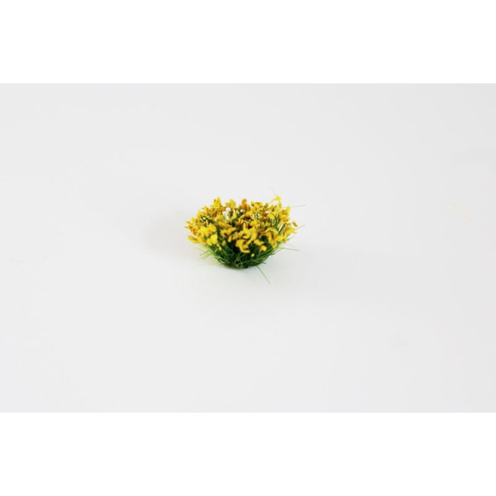 MM BLOODS WITH FLOWERS 5 mm YELLOW (269) - 2 pieces