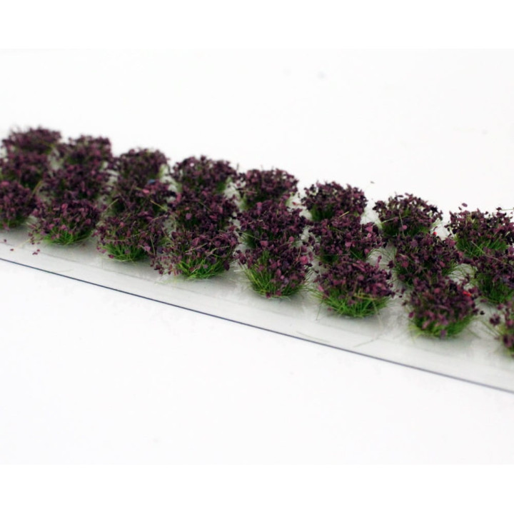 MM FLOWER GRASS BLOCKS 5 mm FIOLET (271) - 2 kusy