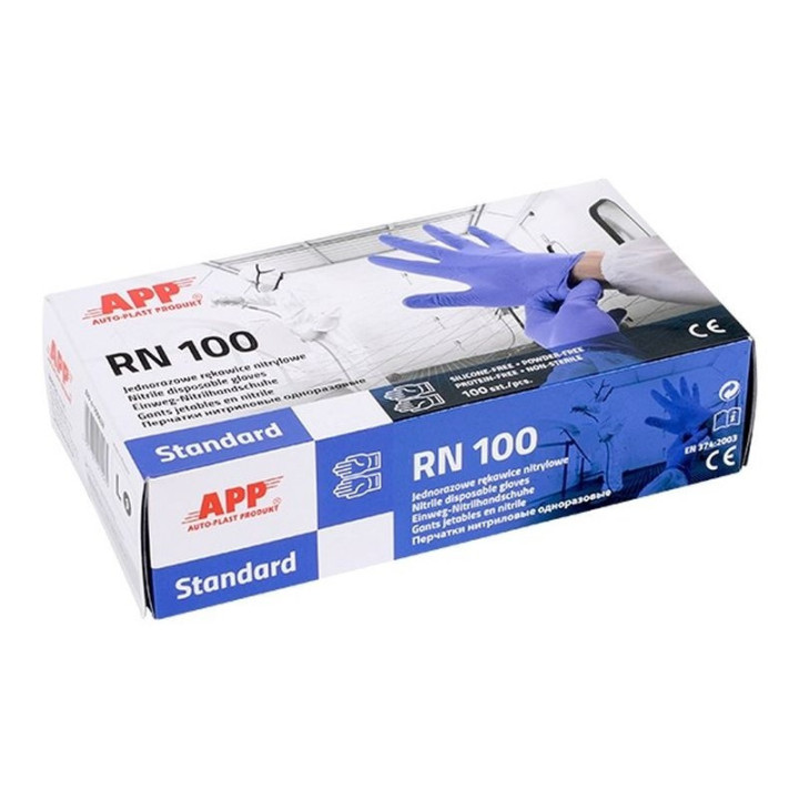 APP DISPOSABLE GLOVES (L) TECHNICAL NITRILE GLOVES