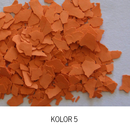 DECORATION FLATS - orange (05) - 30g