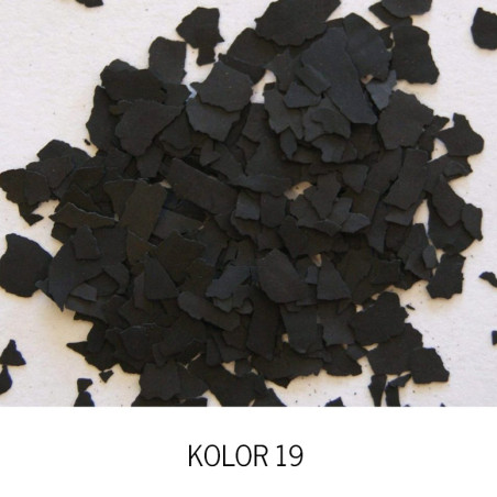 PŁATKI DEKORACYJNE - czarny (19) - 30g