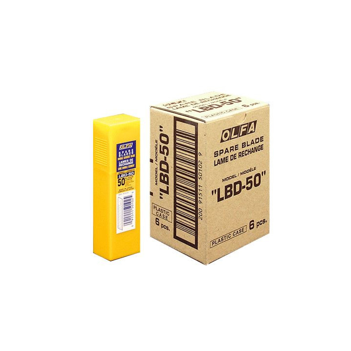 OLFA 18 mm INTERCHANGEABLE SHARPS (LBD-10)