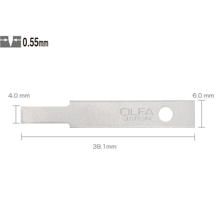 OLFA AK-1/AK-4 CHISEL SCALPEL BLADES (KB4-NF/5)