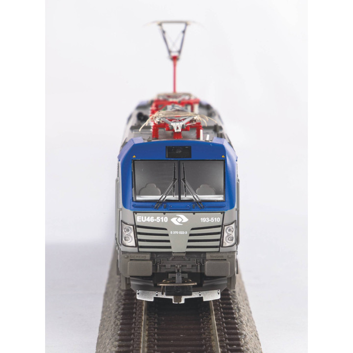 PIKO 59393 ELECTRIC LOCOMOTIVE VECTRON EU46- 510 PKP CARGO VI ( with sound )