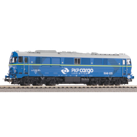 PIKO 52869 LOKOMOTYWA SPALINOWA SU46-035 PKP ep. VI ( z dźwiękiem )