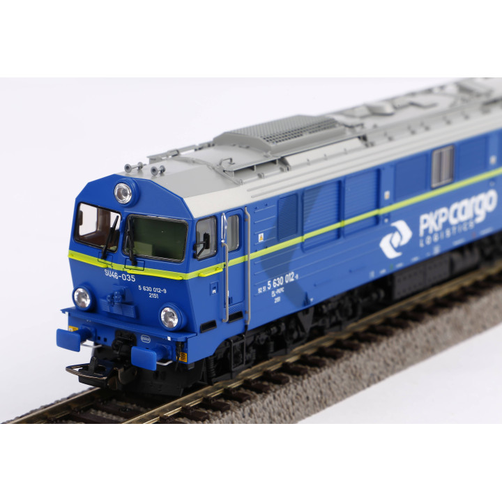 PIKO 52869 LOKOMOTYWA SPALINOWA SU46-035 PKP ep. VI ( z dźwiękiem )