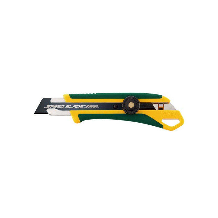 OLFA NÓŻ SEGMENTOWY 18 mm (L-7/COL) - zielony