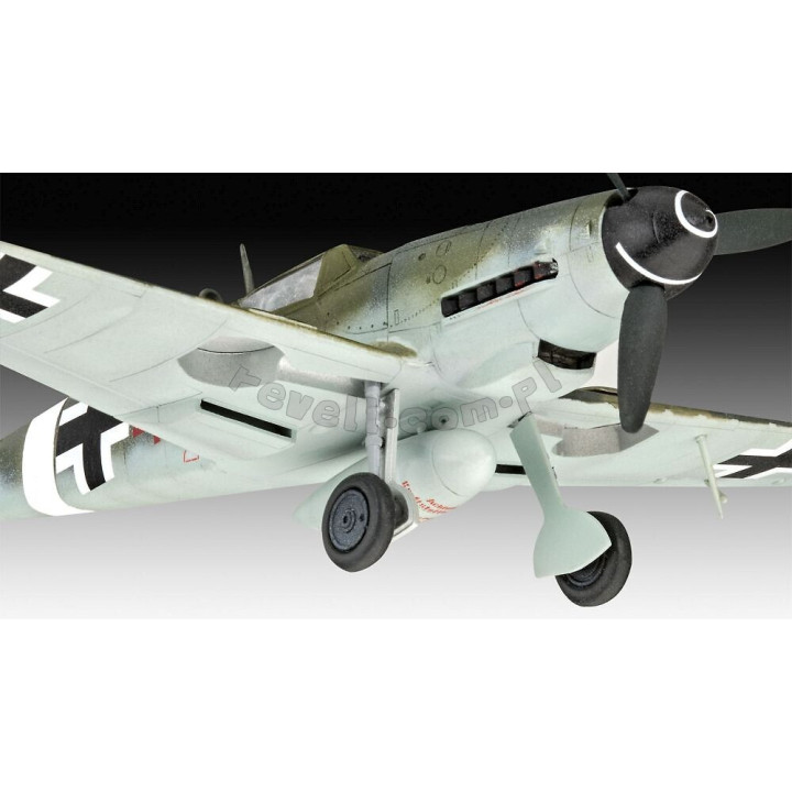 REVELL 1/72 Bf 109G-10 & SPITFIRE MK.V   (03710)
