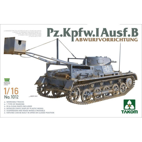 TAKOM 1/16 Pz.Kpfw.I Ausf.B Abwurfvorrichtung (10120