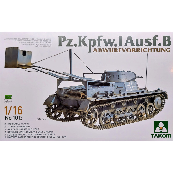 TAKOM 1/16 Pz.Kpfw.I Ausf.B Abwurfvorrichtung (10120