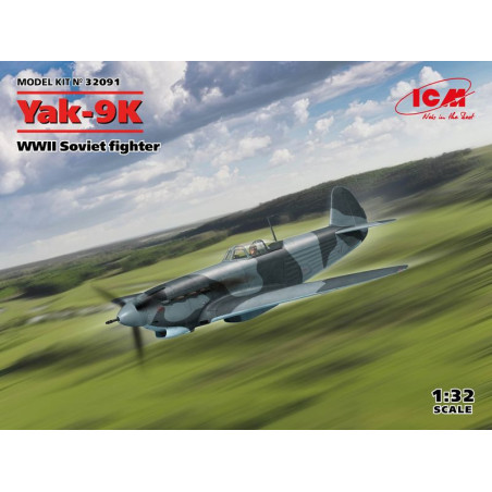 ICM 1/32 YAK-9K WWII Soviet fighter (32091)