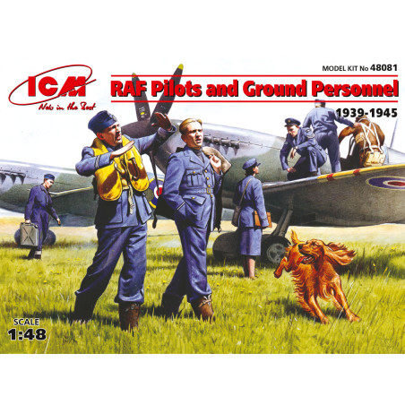 PILOTI A POZEMNÍ PERSONÁL ICM 1/48 (48081)