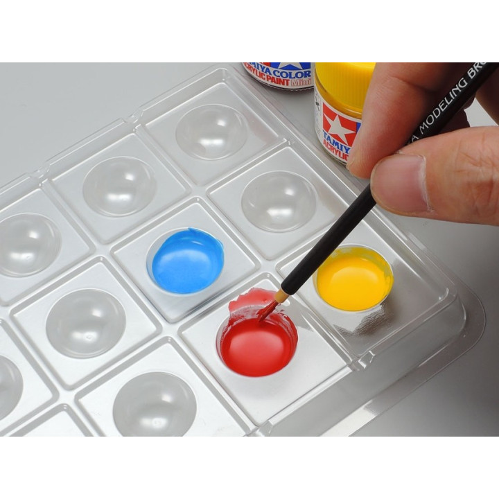 TAMIYA WELL PALETTE FOR BRUSH PAINTING   5 PCS. (87195)