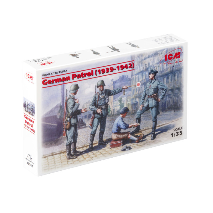 ICM 1/35 GERMAN PATROL (35561)