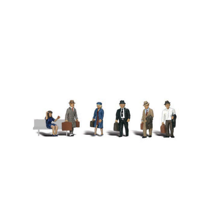 WOODLAND WA1840 H0 TRAVEL FIGURES