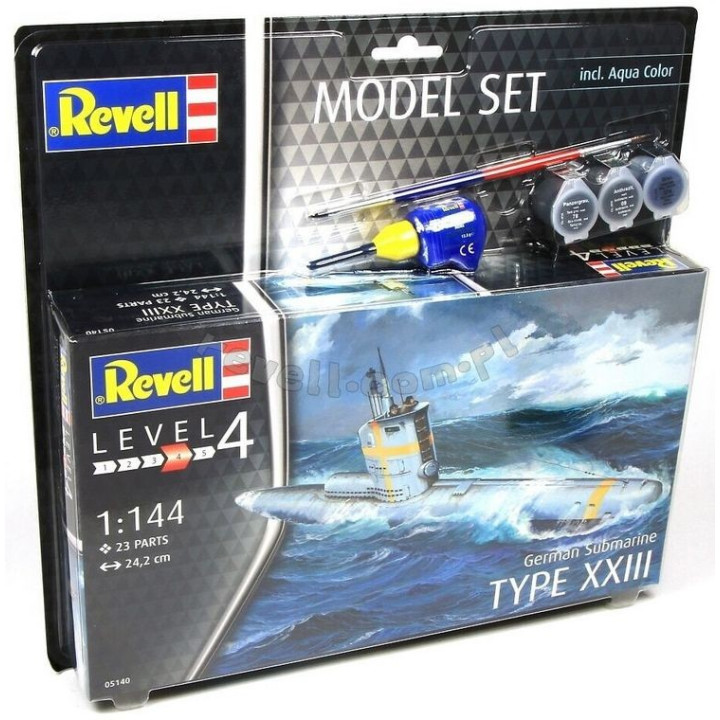 REVELL 1/144 NĚMECKÁ PONORKA MODEL SET 65140