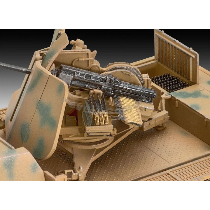 REVELL 1/72 sWS s FLAK 43 a Sd.Ah. 58. PŘÍVĚS NA MUNICI (03293)