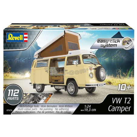 REVELL 1/24  VW T2 Camper / Easy Click   System (07676)