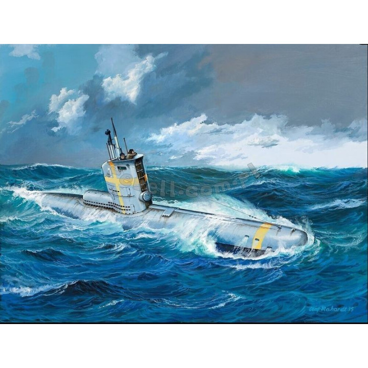 REVELL 1/144 GERMAN SUBMARINE MODEL SET 65140