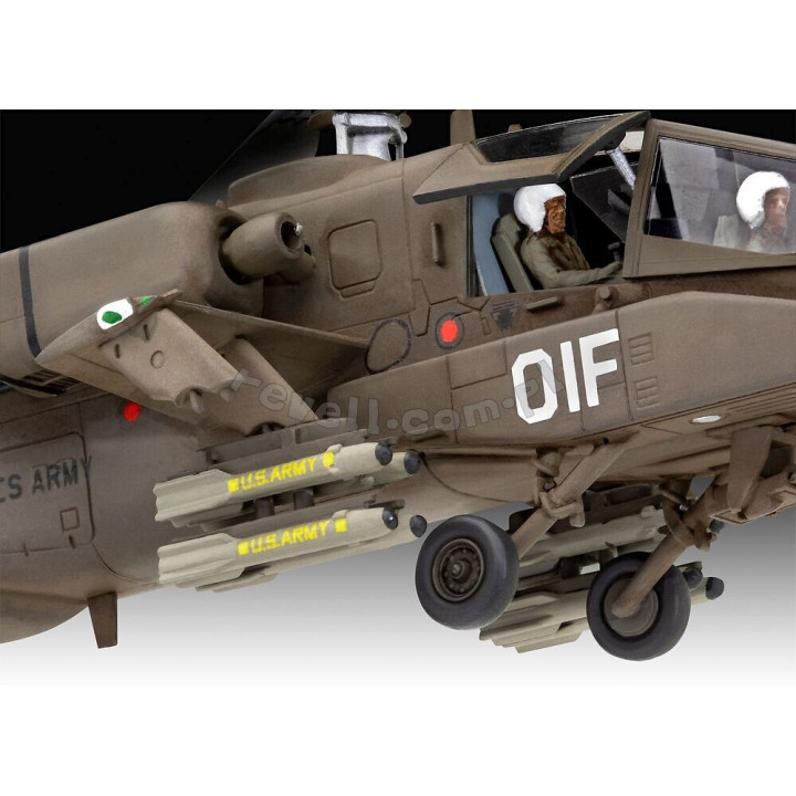 REVELL 1/72 AH-64A APACHE (03824)