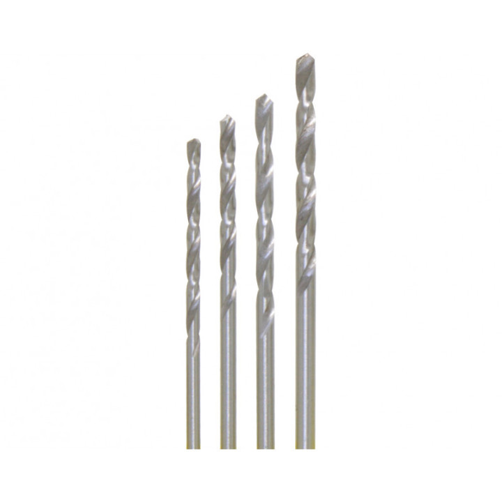 DONAU Drill bits 1.5 / 2.0 / 2.5 / 3.0 mm - set (1723) GERMANY
