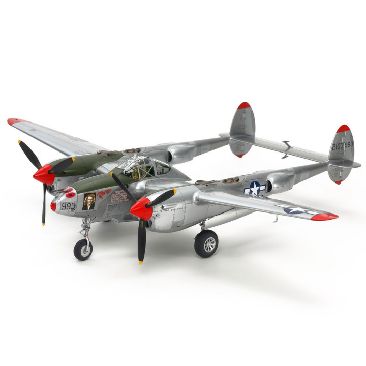 TAMIYA 1/48 LOCKHEED P - 38J LIGHTNING (61123)