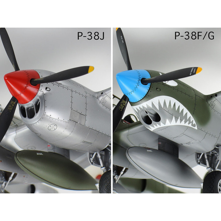 TAMIYA 1/48 LOCKHEED P - 38J LIGHTNING (61123)