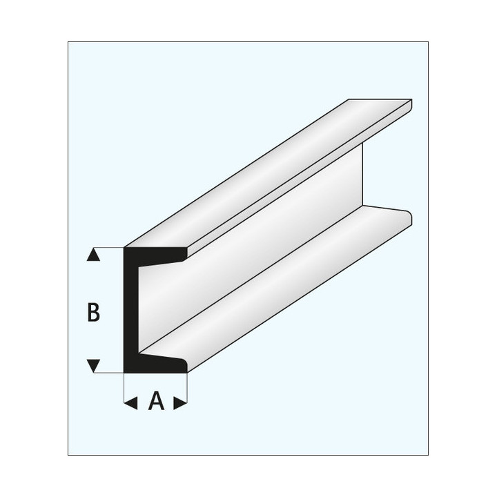 HM CEOWNIK PLASTIKOWY 1,5*3*330 mm (149) MAQUETT