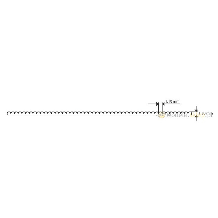 PŁYTA PVC PRĄŻKOWANA 1,3*194*320 mm MAT / MAQUETT
