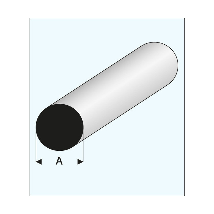 HM PRĘT PLASTIKOWY 1,25*330 mm (29) MAQUETT