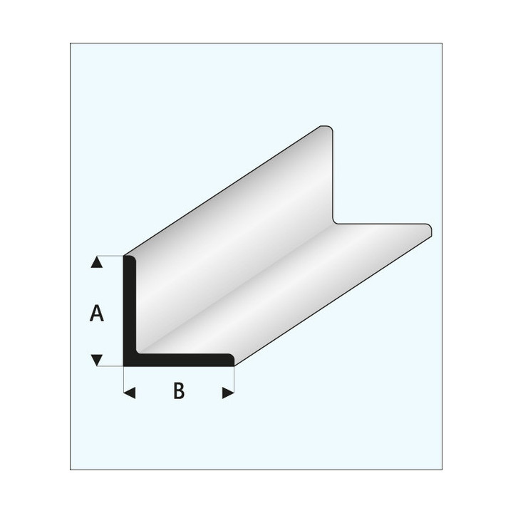 HM PLASTOVÝ ÚHELNÍK 4,5*4,5*330 mm (123) MAQUETT