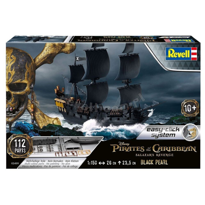 REVELL 1/150 BLACK PEARL / EASY CLICK SYSTEM (05499)