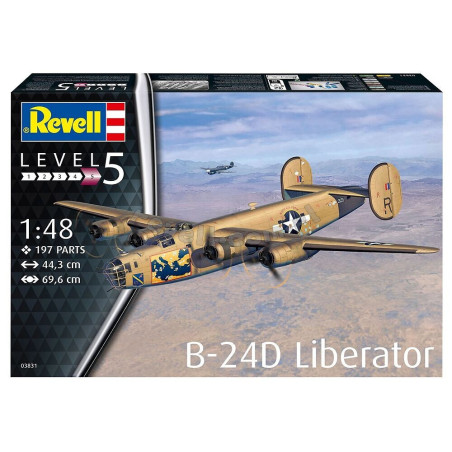 REVELL 1/48 B-24D LIBERATOR (03831)