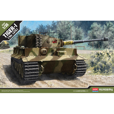 ACADEMY 1/35 NĚMECKÝ TIGER-I VER. LATE (13314)